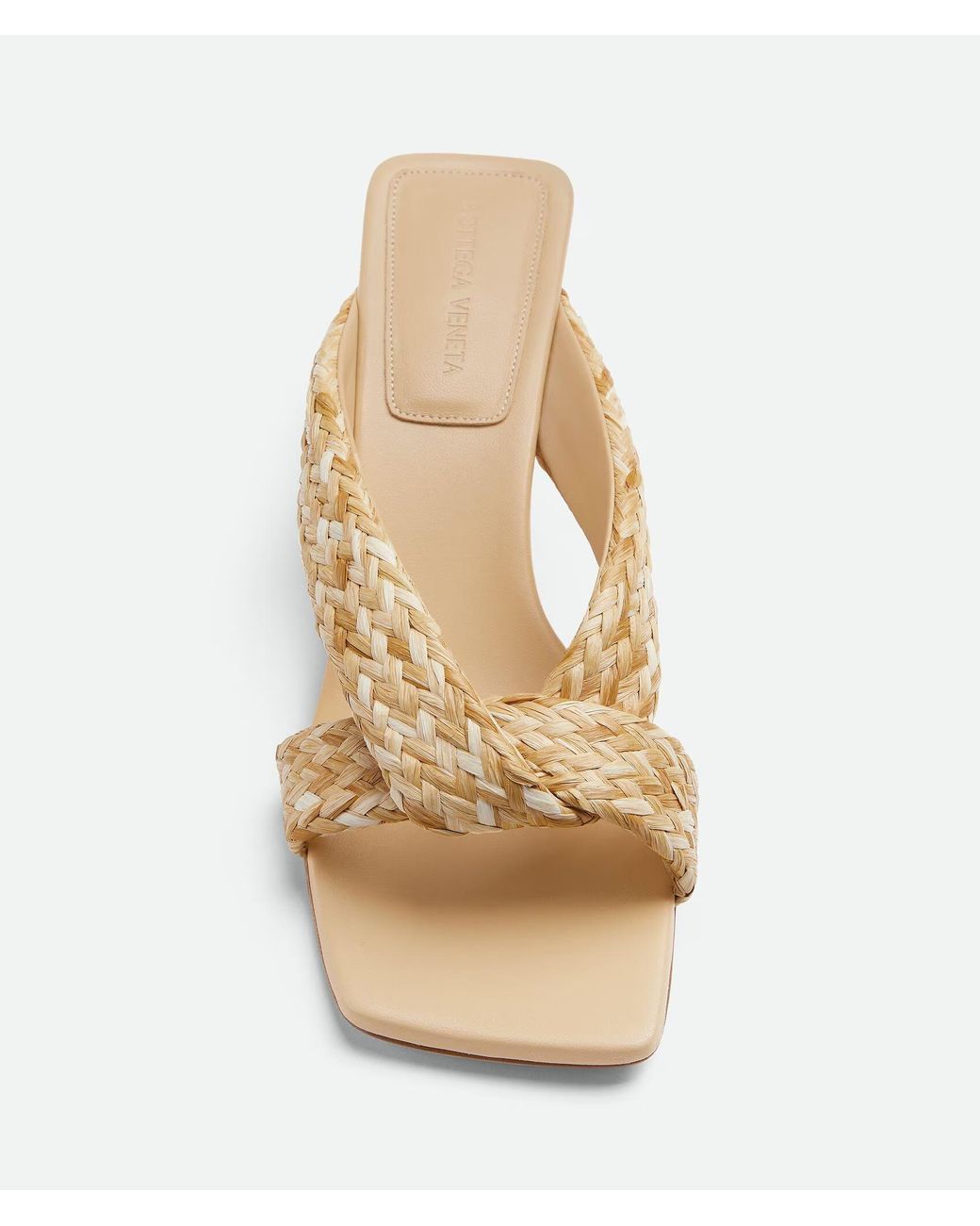 Bottega Veneta Metallic Riva Sandals