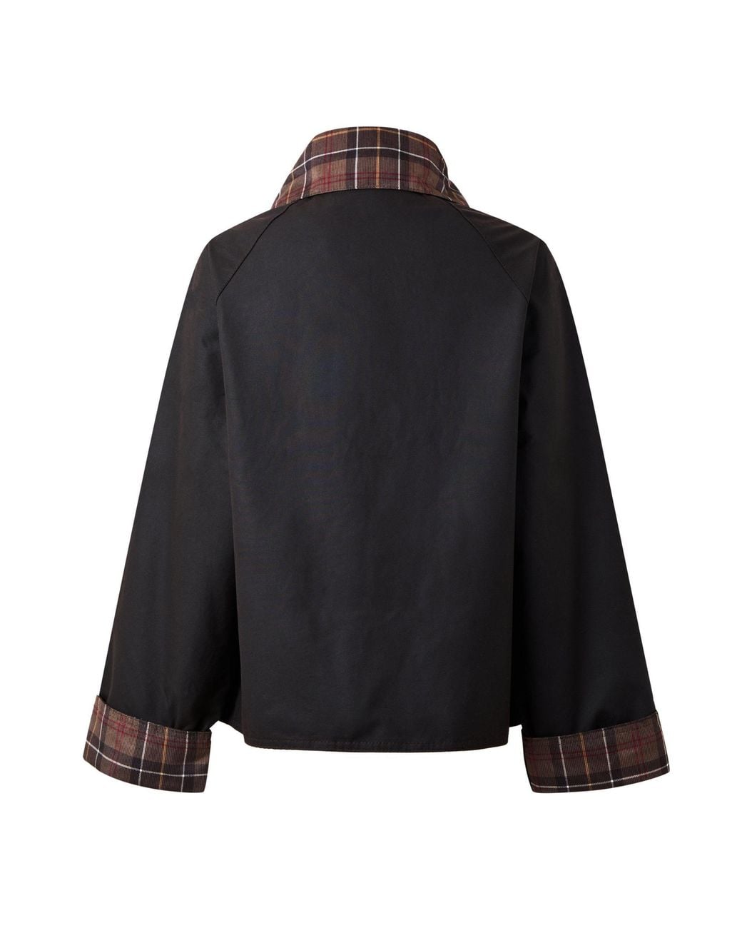 Barbour Black Short Wax Utility Jacket