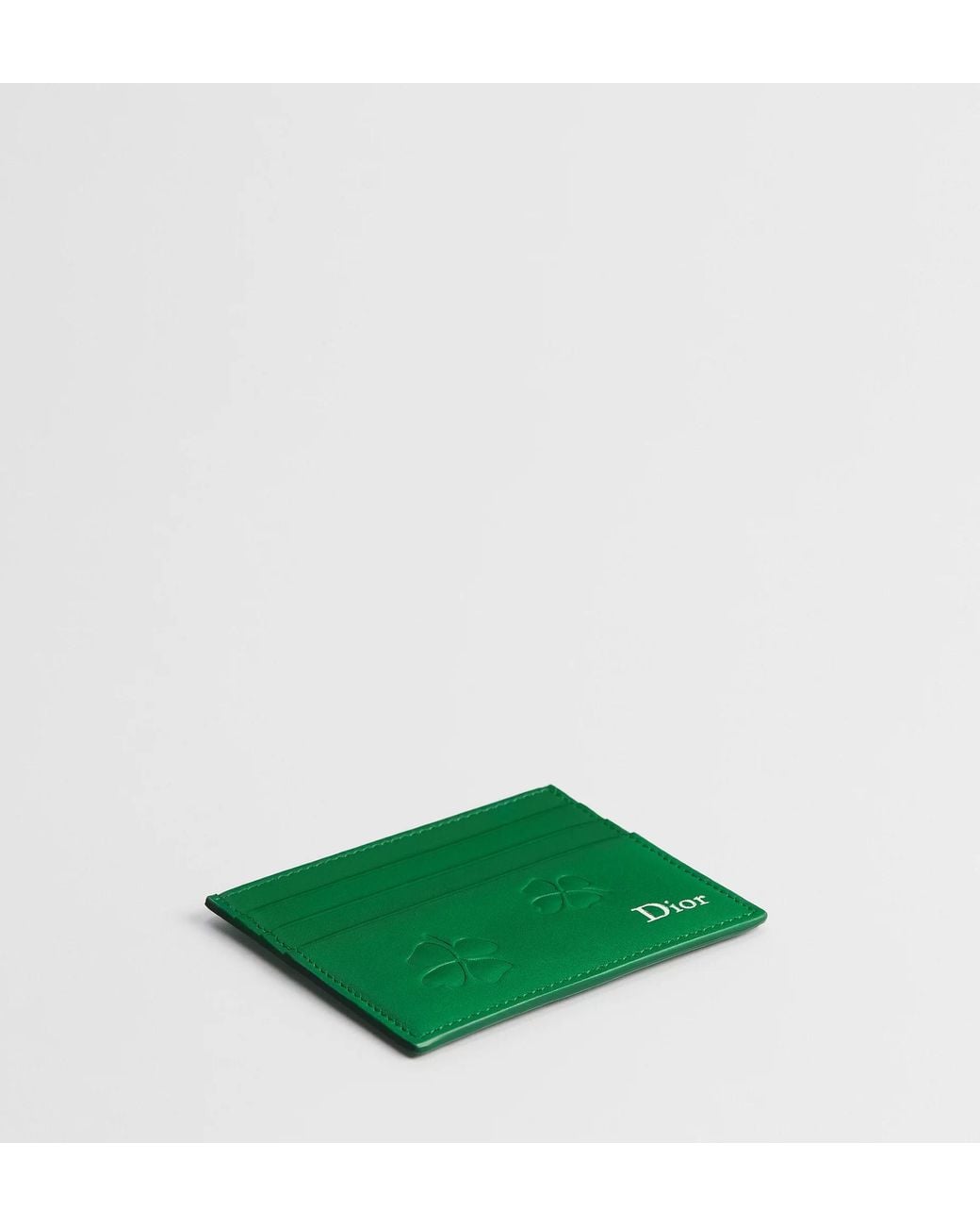 Dior Green Card Holder for men