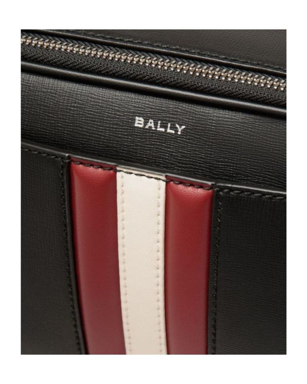Bally Black Mythos Messenger Bag for men