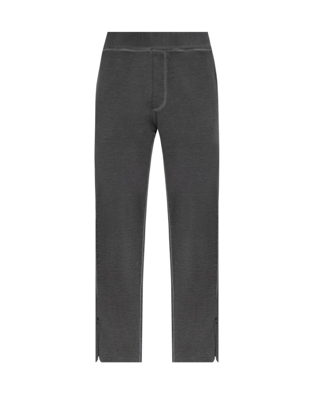 DSquared² Gray Logo Printed Track Trousers for men