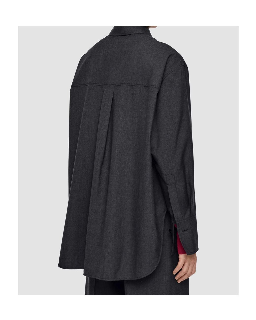 Joseph Gray Button-Up Shirt