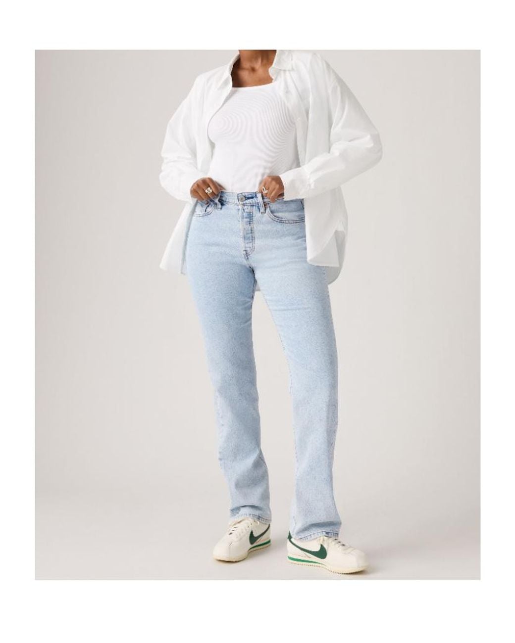 Levi's Blue Five-Pocket Jeans