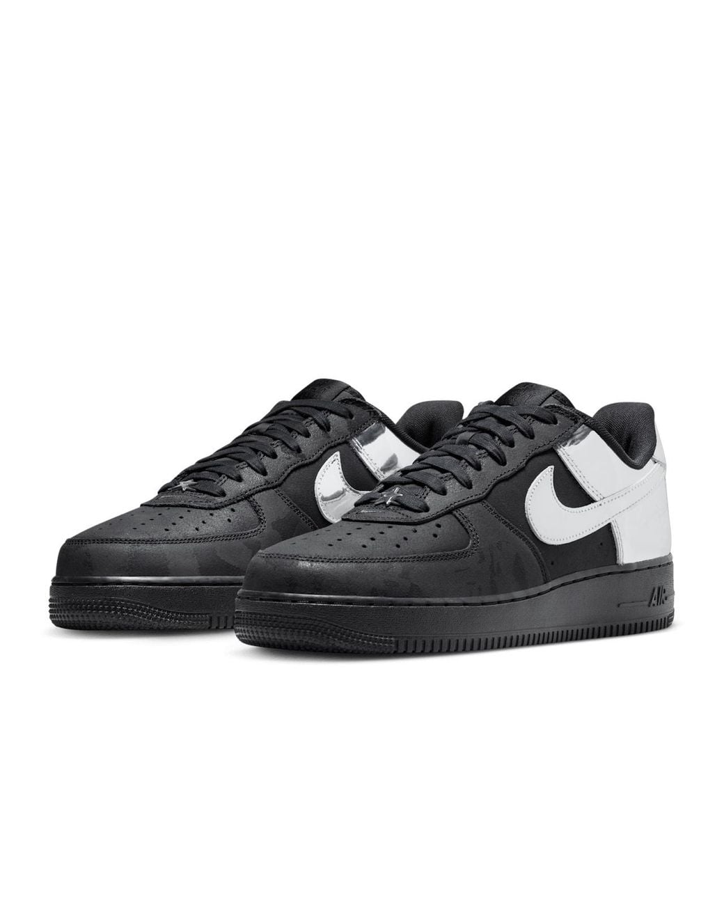 Nike Black Air Force 1 Low Retro Sneakers for men