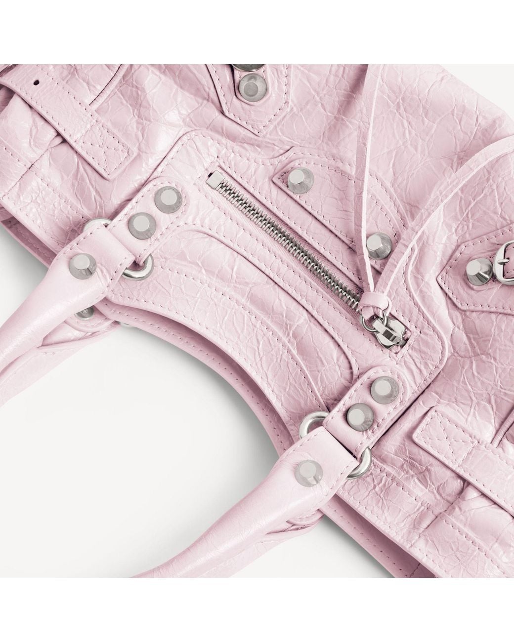 Balenciaga Pink Le City Bag East-West Mini