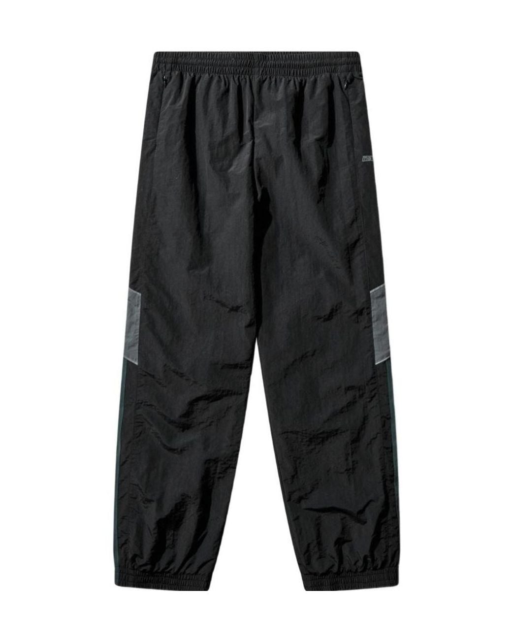 Martine Rose Black Panelled Track Pants for men