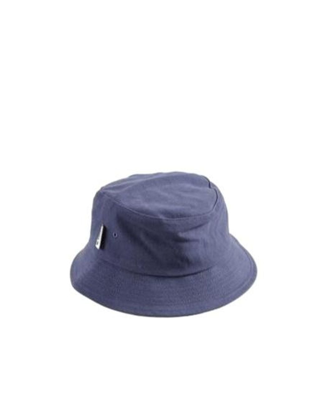 Tekla Blue Cotton Fisherman's Hat