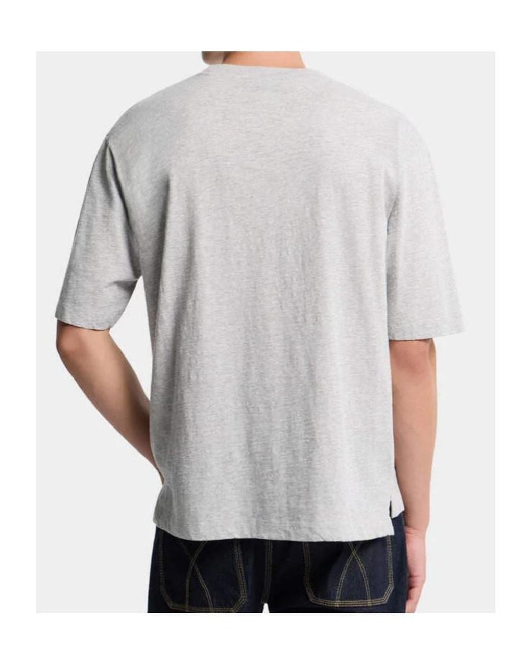 DSquared² White Rider Loose Fit T-Shirt for men