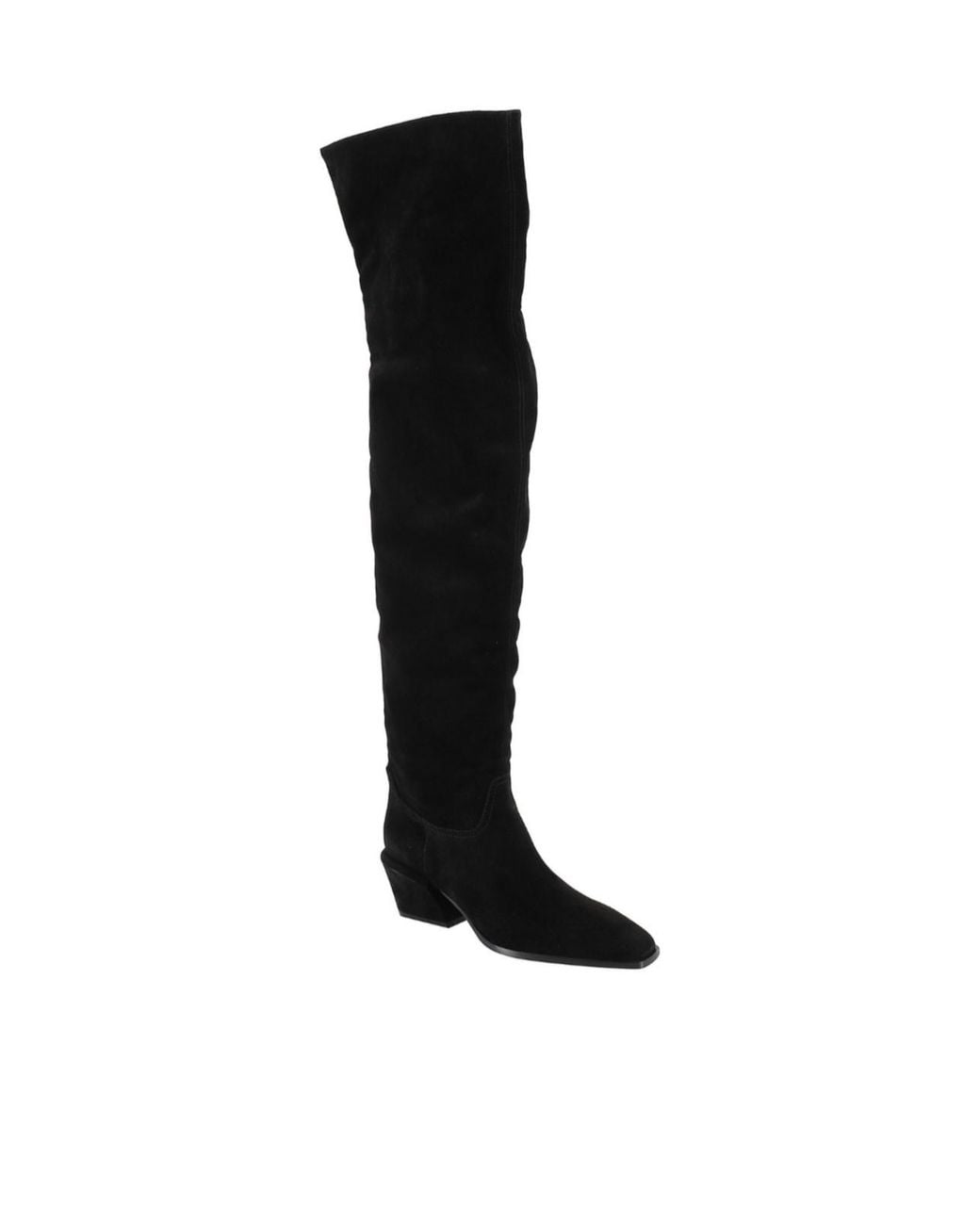 Paris Texas Black Bettina Over The Knee Boots