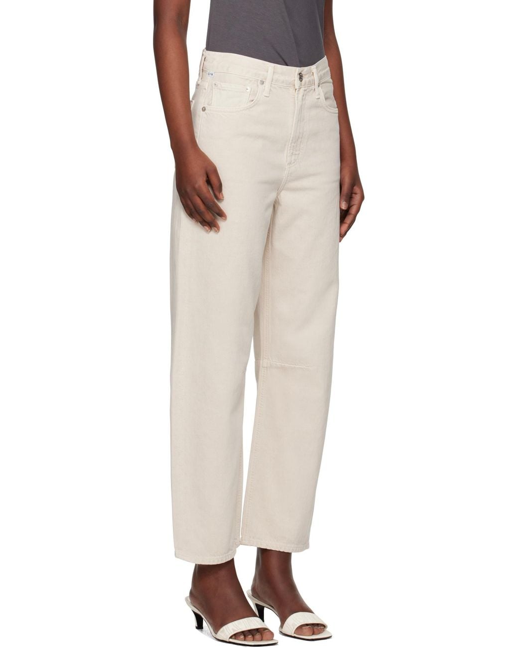 Citizens of Humanity White Miro Jeans