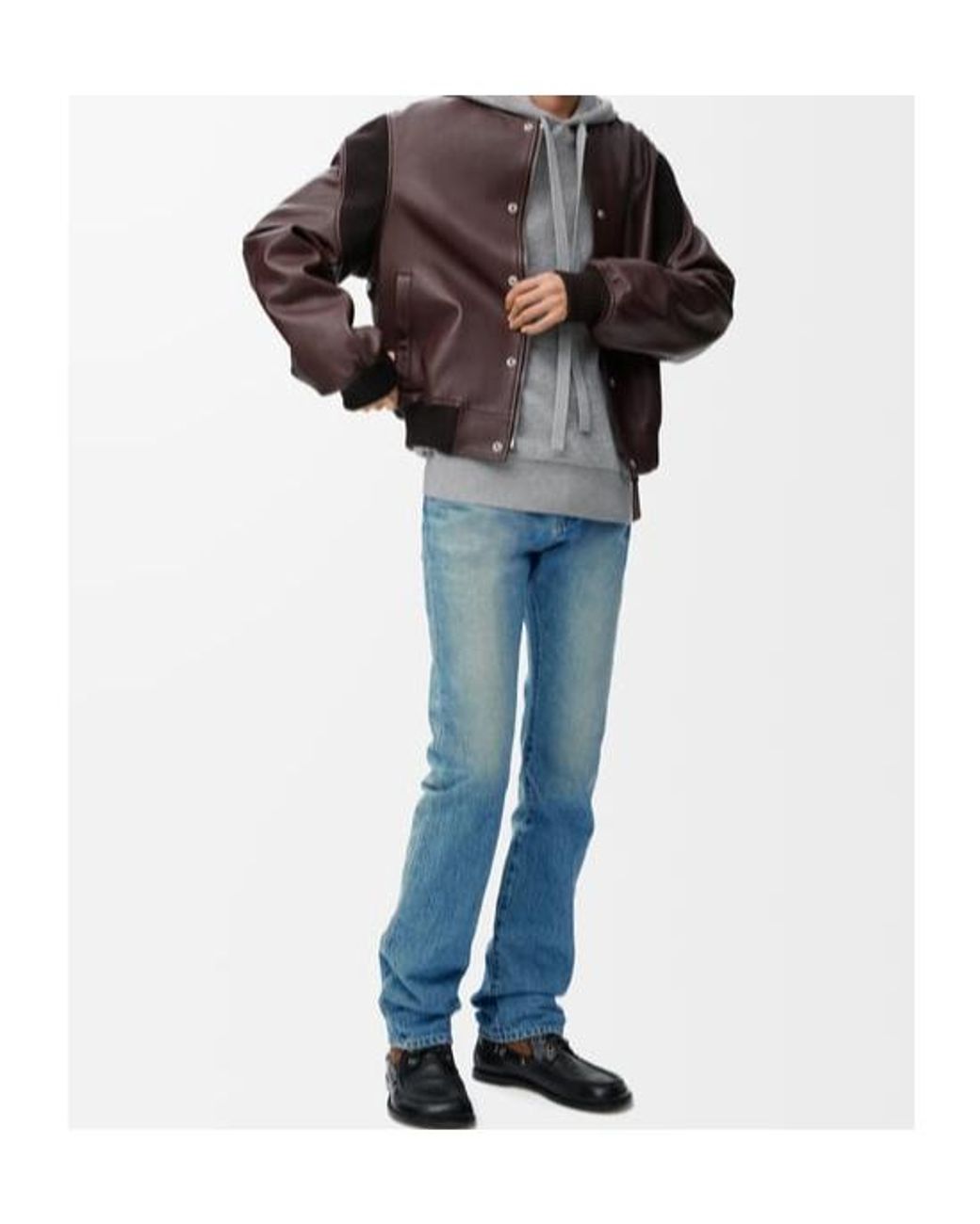 Loewe Brown Bomber Jacket for men