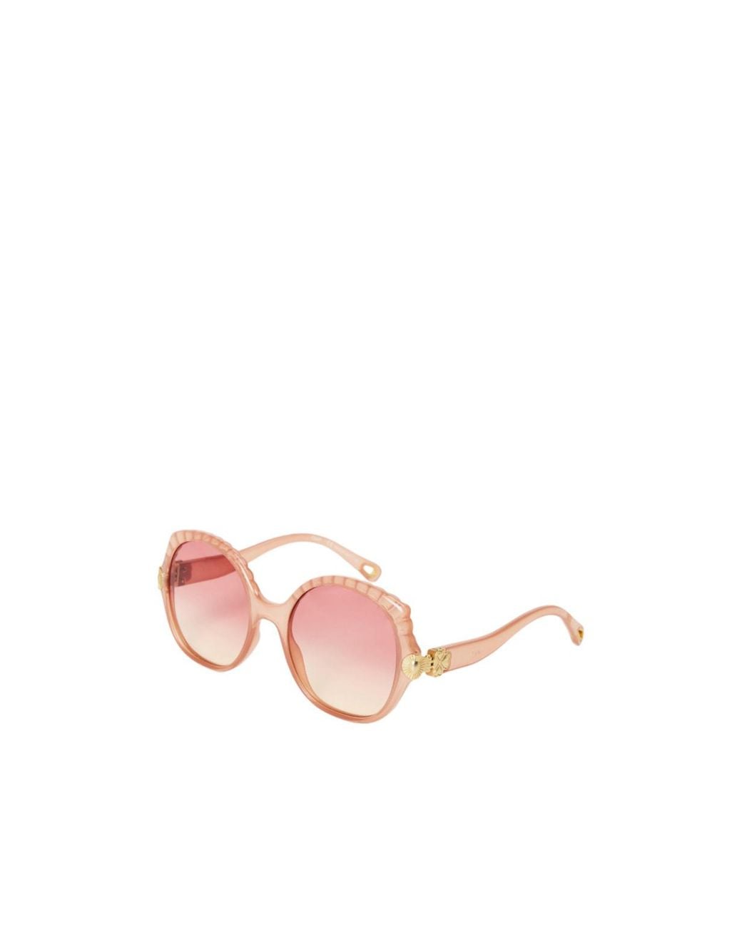 Chloé Pink Oversized Sunglasses