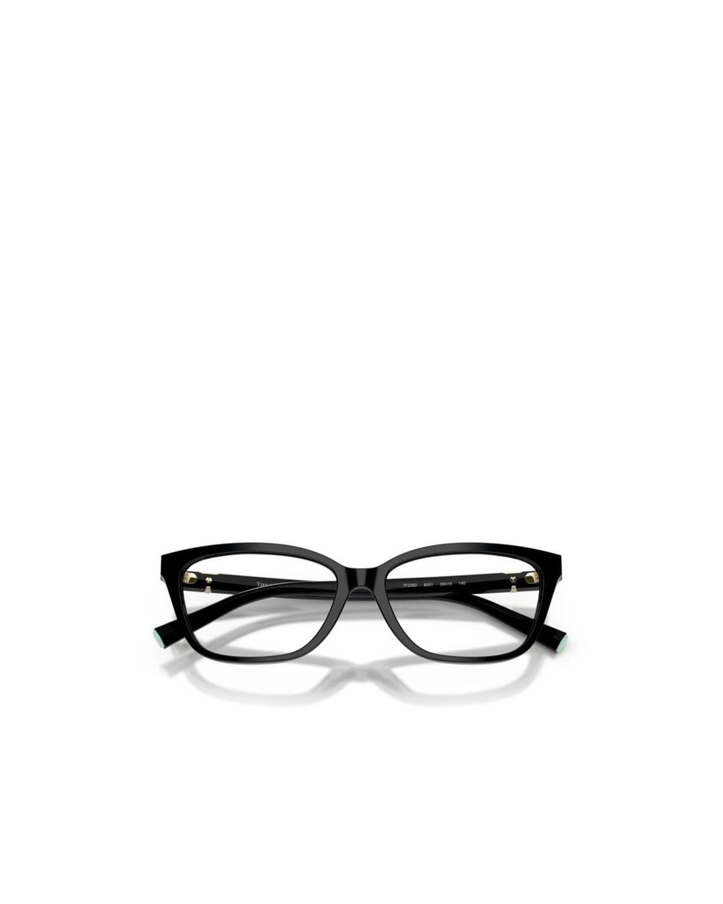 Tiffany & Co White Rectangle Frame Glasses