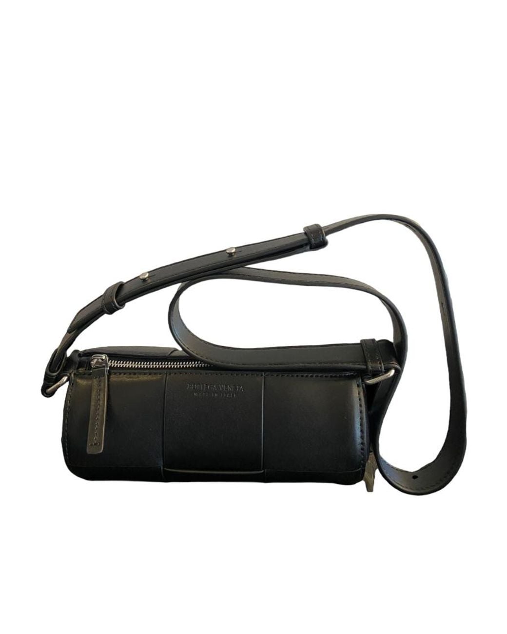 Bottega Veneta Black Small Canette Crossbody Bag for men