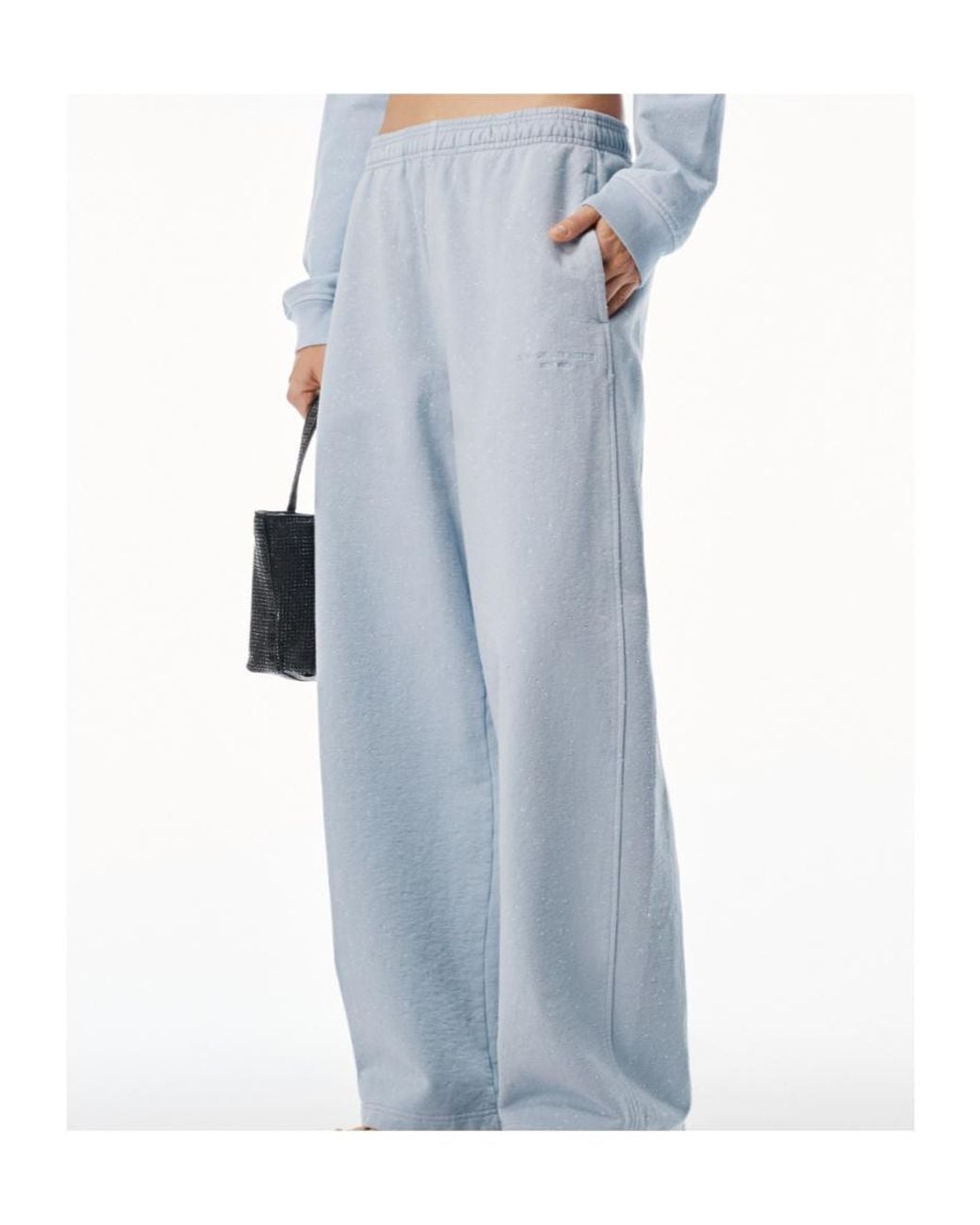 Alexander Wang Blue Straight-Leg Pants