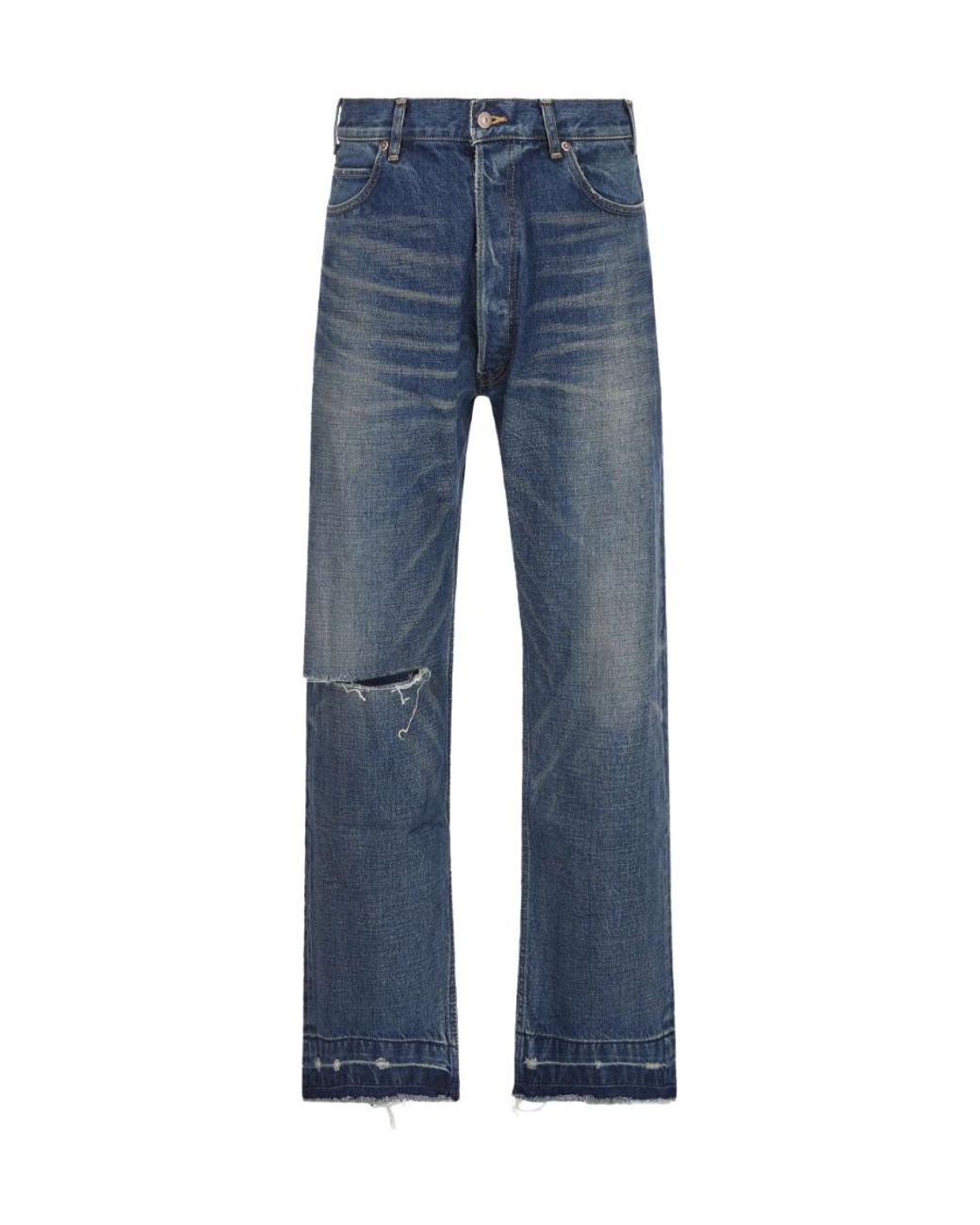 Céline Blue Logo Jeans for men