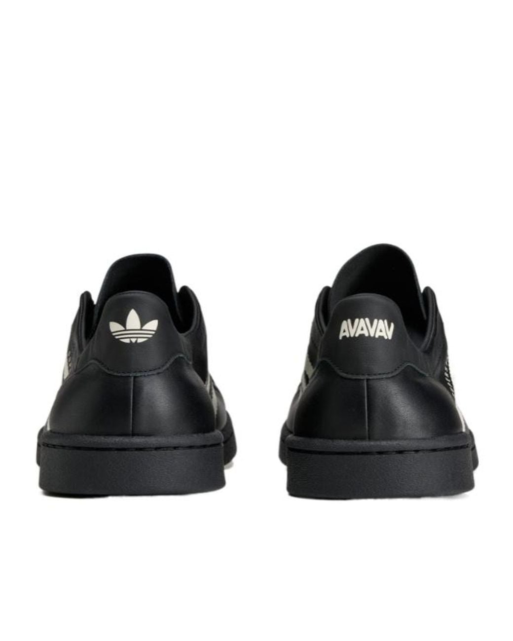 Adidas Black Originals Avavav Superstar Low-Top Sneakers