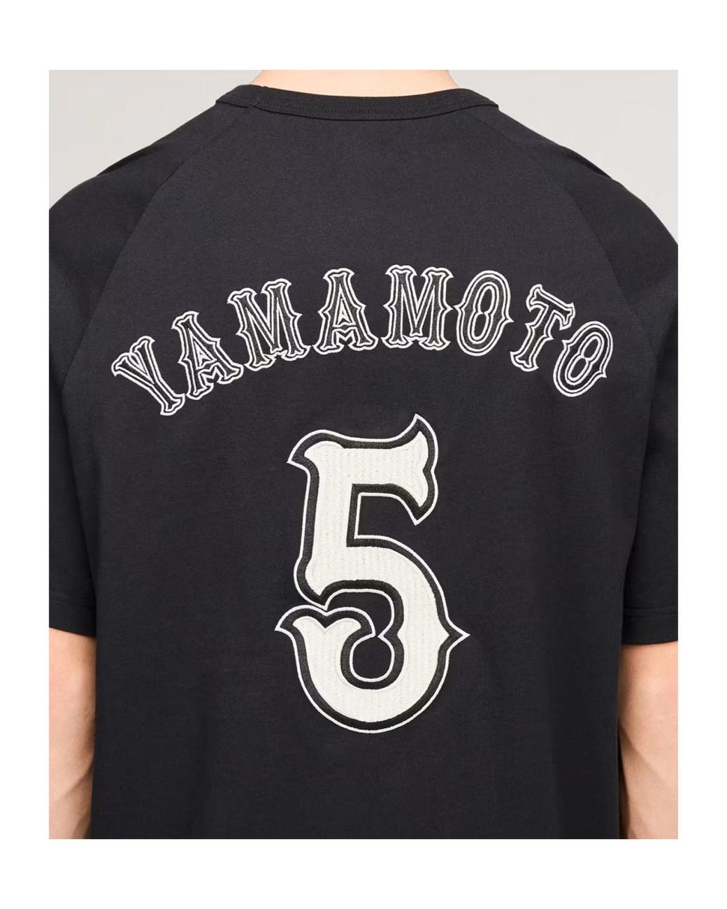 Y-3 Black Elite 5-Gfx Short-Sleeve T-Shirt for men