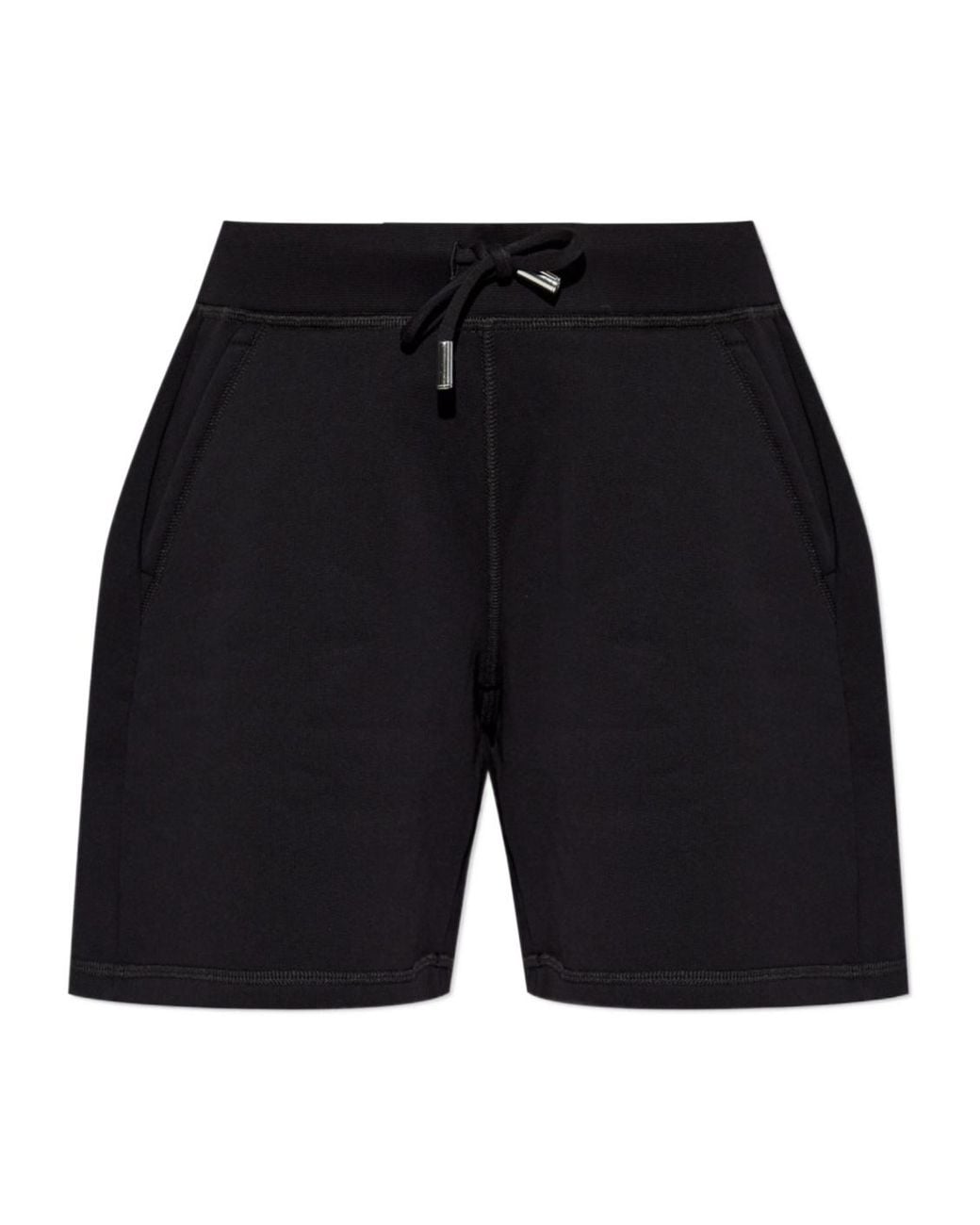 DSquared² Blue Logo Detailed Drawstring Shorts