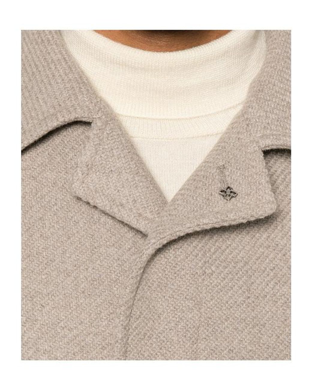 Tagliatore Natural Long-Sleeved Coat for men