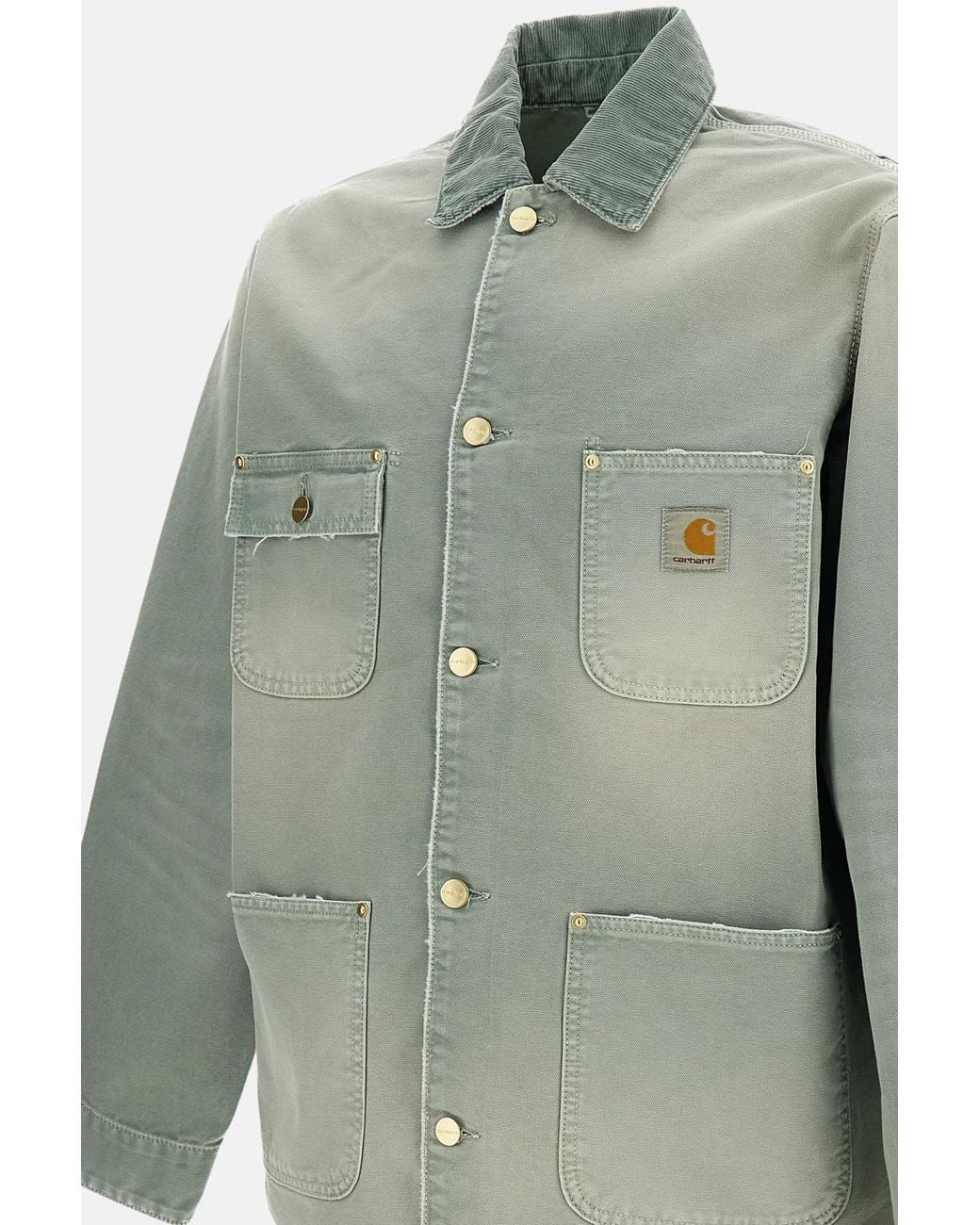 Carhartt Green Wip Og Chore Dearborn Canvas Coat for men