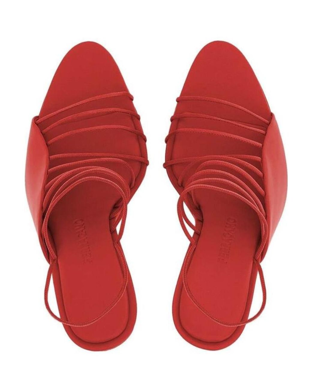 Ferragamo Red Ferragamo Altaire Strap-Detailed Sandals