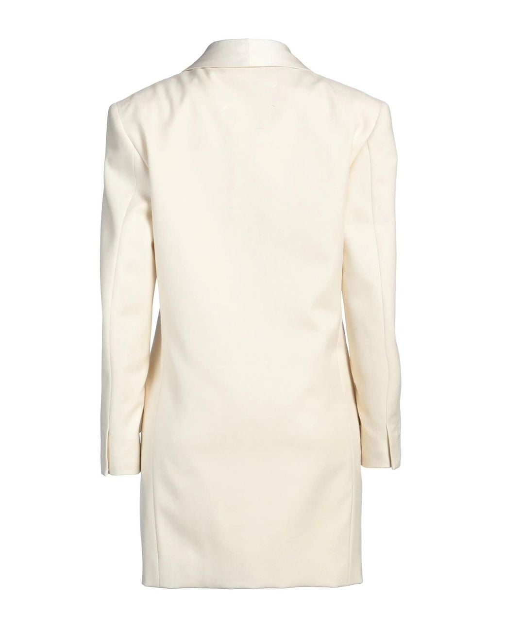 Maison Margiela Natural Single-Breasted Coat