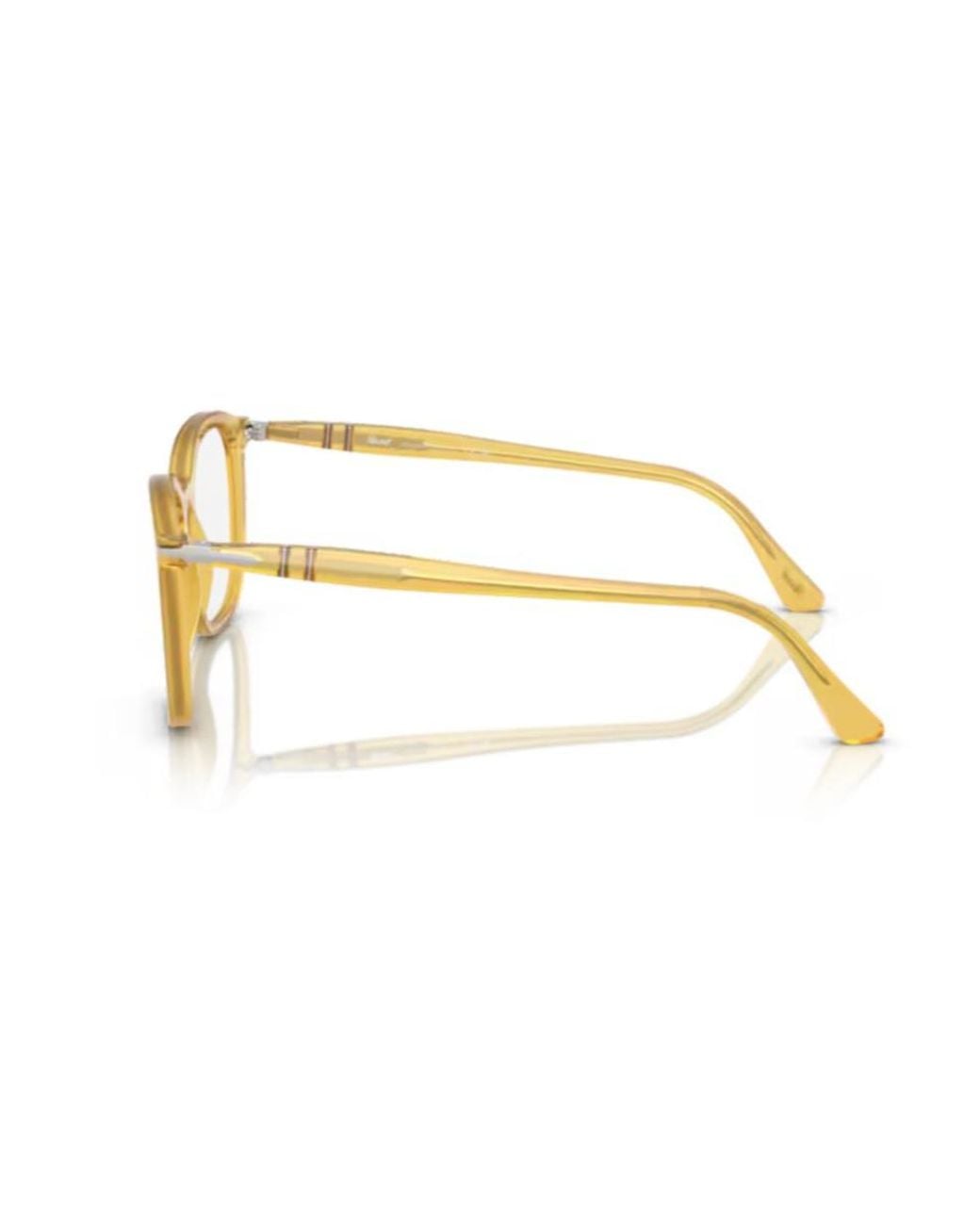 Persol Metallic Square Frame Glasses for men