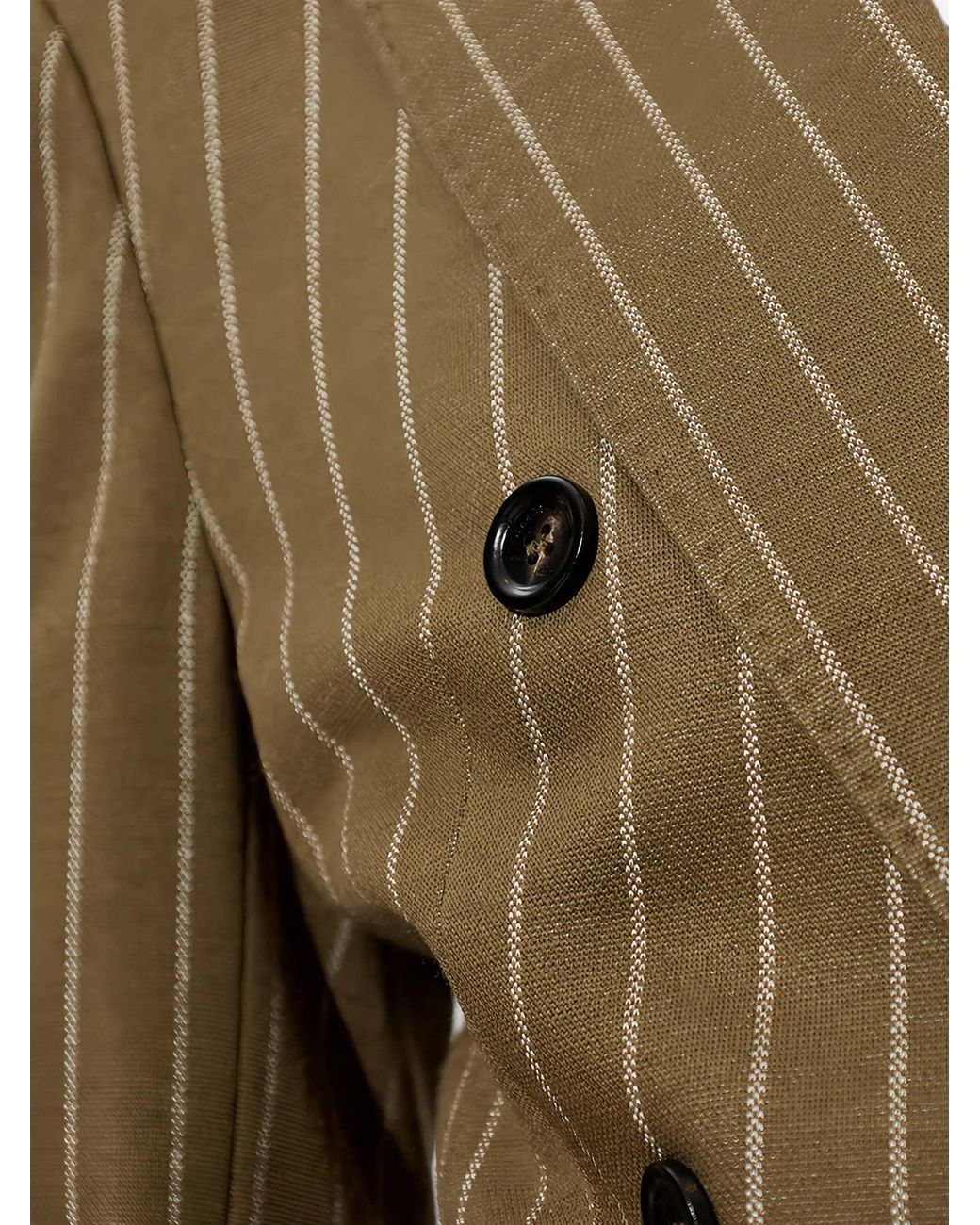 Max Mara Green Long-Sleeved Suit Jacket
