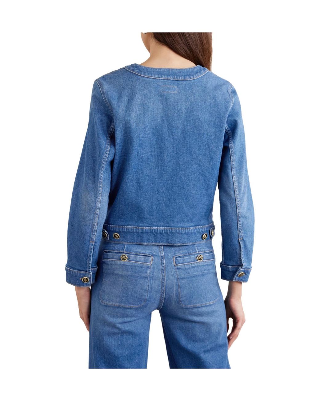 Mother Blue Denim Jacket