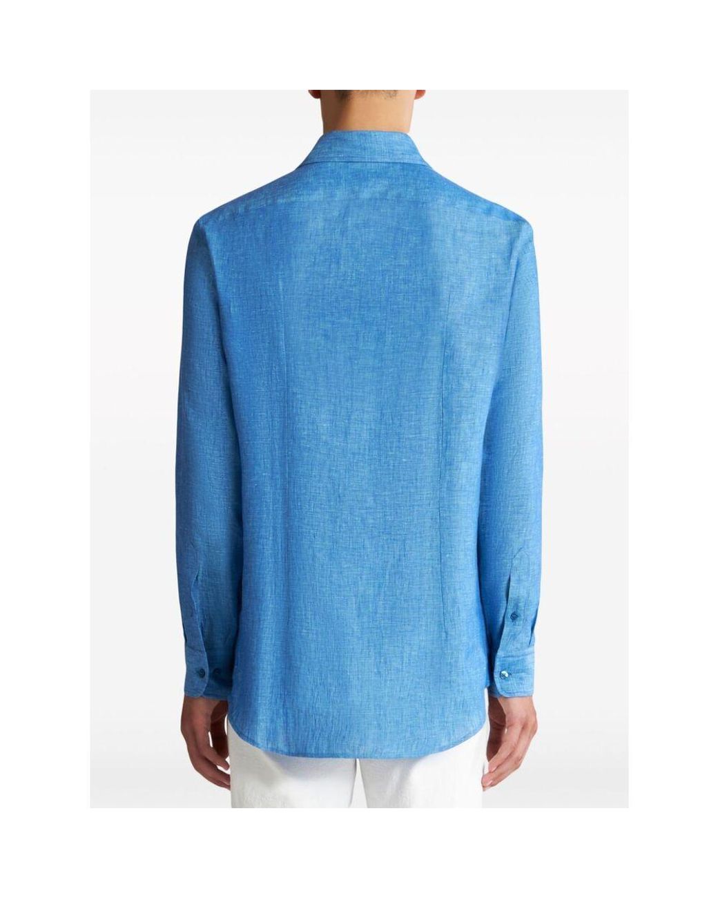 Etro Blue Shirts for men