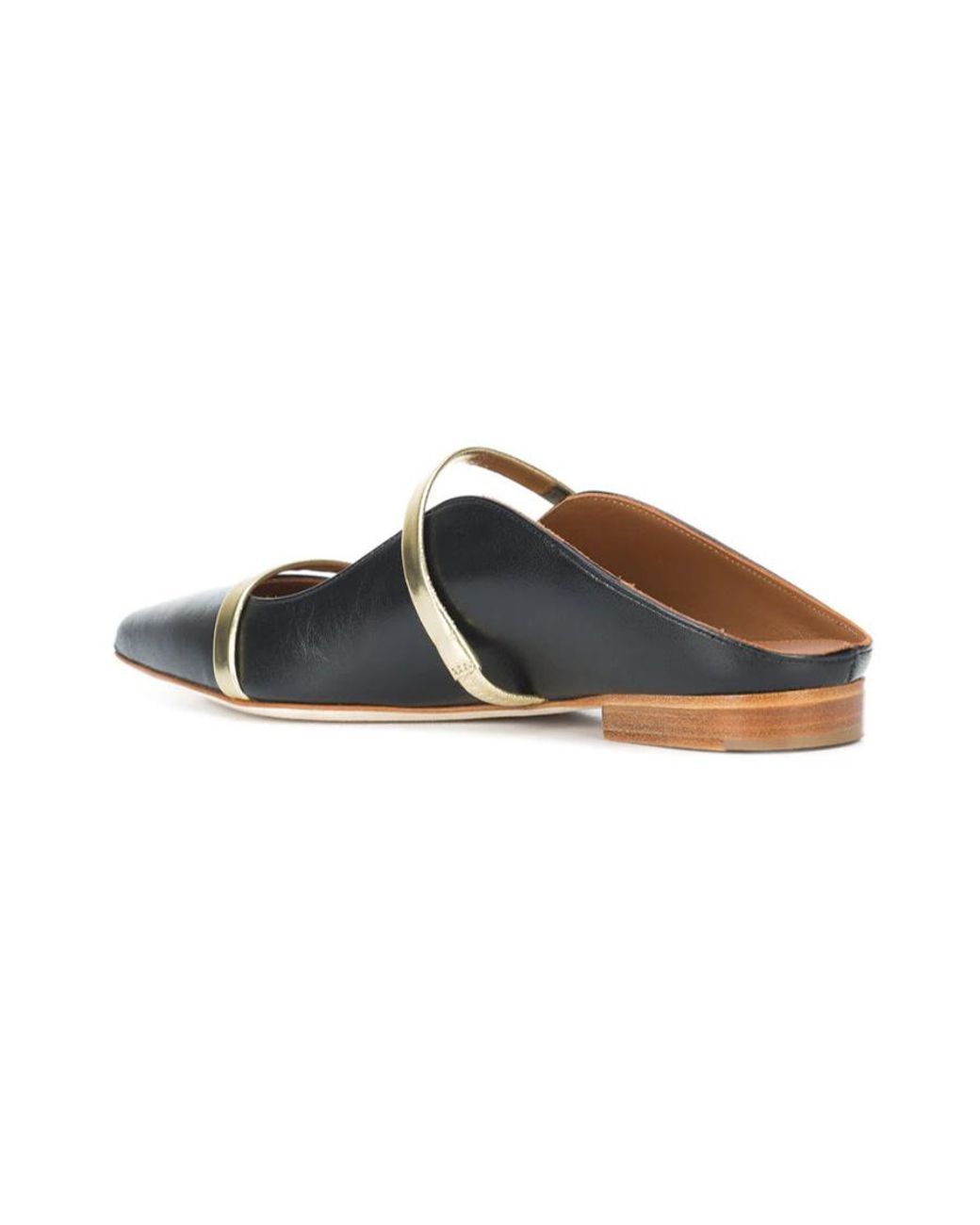 Malone Souliers Black Maureen Flat Shoes