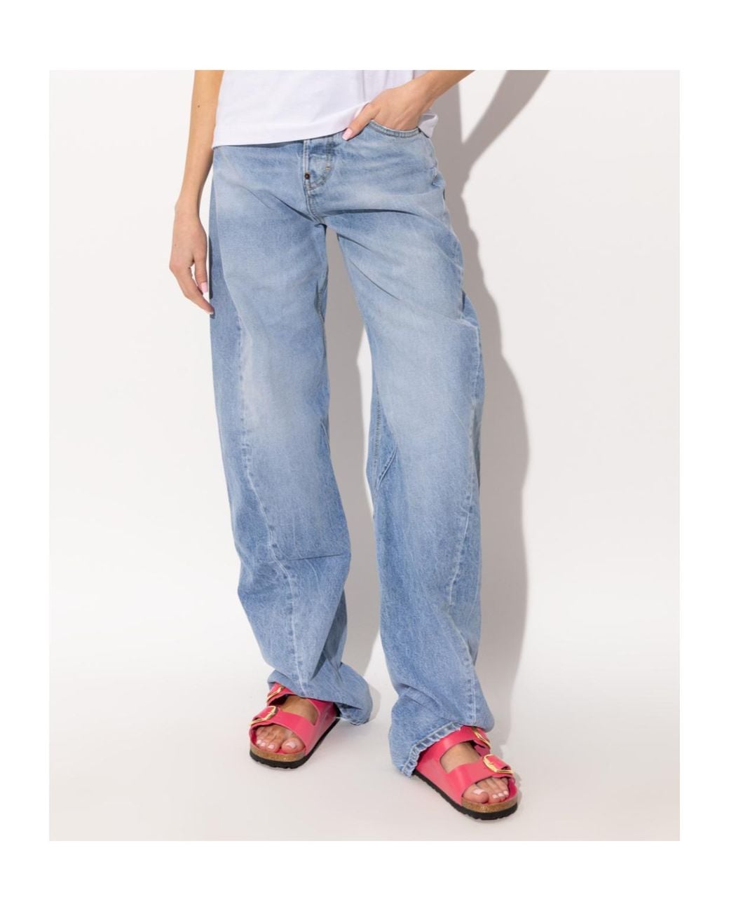 Birkenstock Pink Arizona Big Buckle Sandals