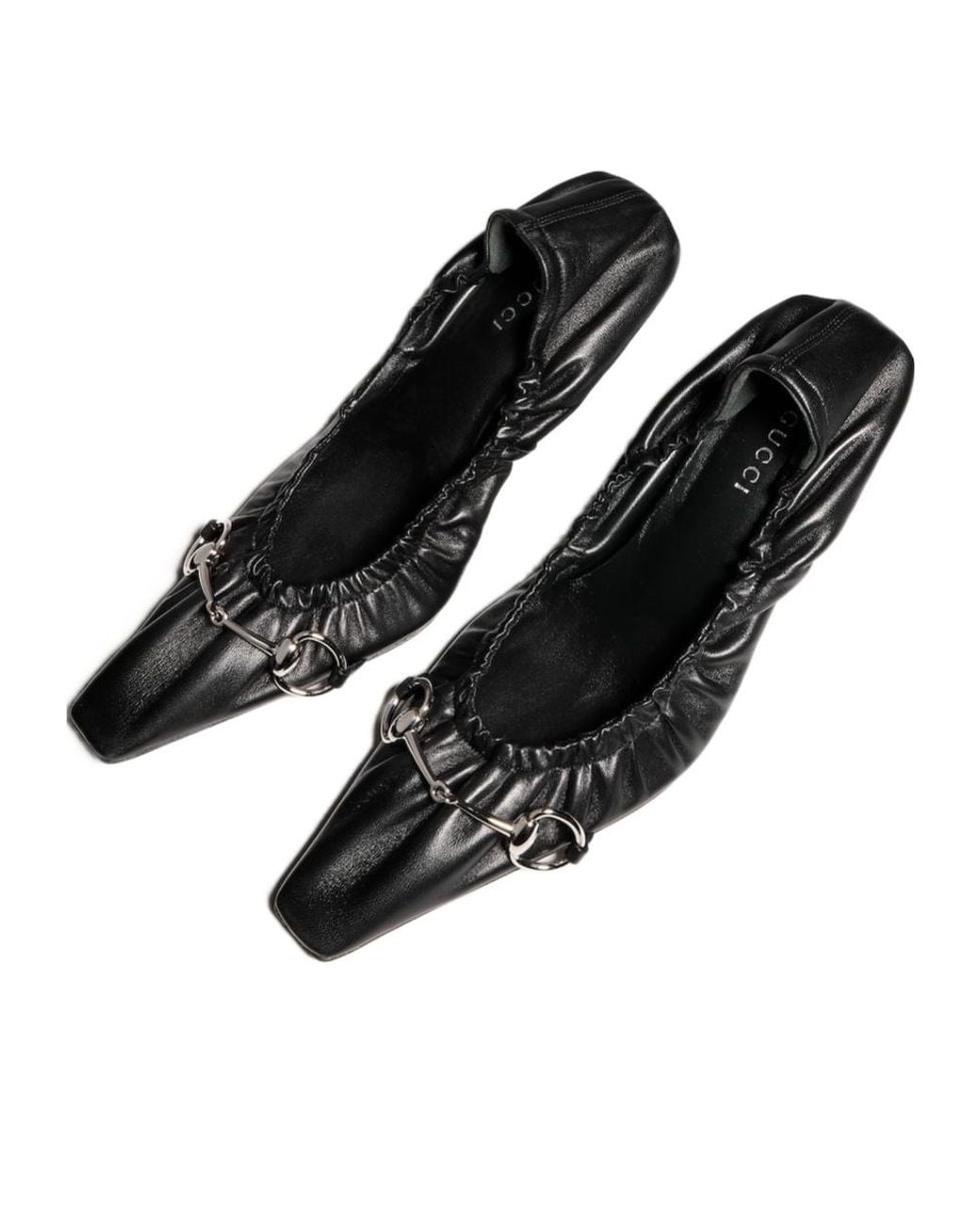 Gucci Black Vittoria Pump With Elastic