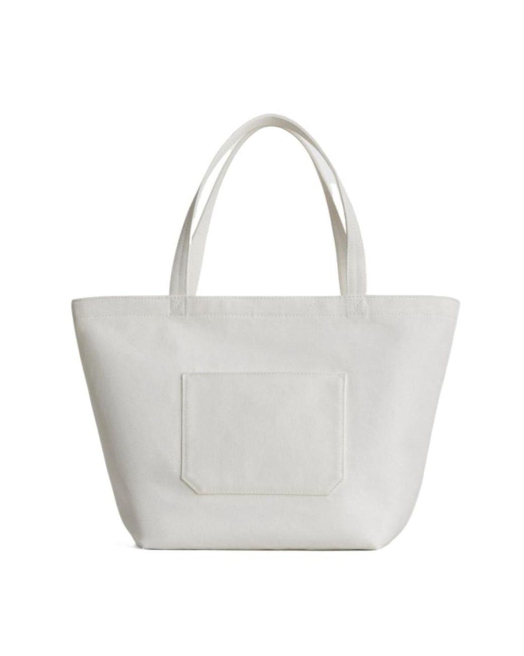 Phoebe Philo White Canvas Tote Bag