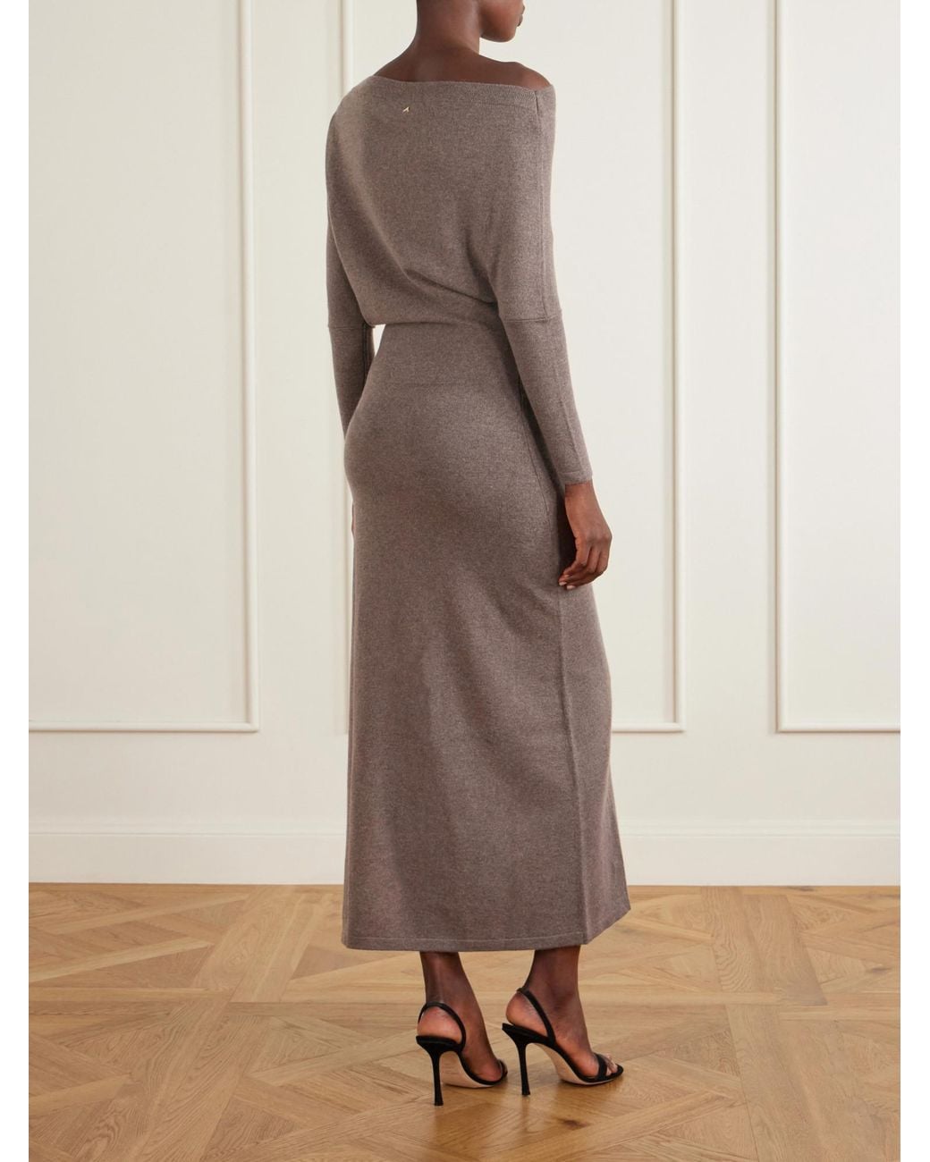 Altuzarra Brown Cashmere Maxi Dress