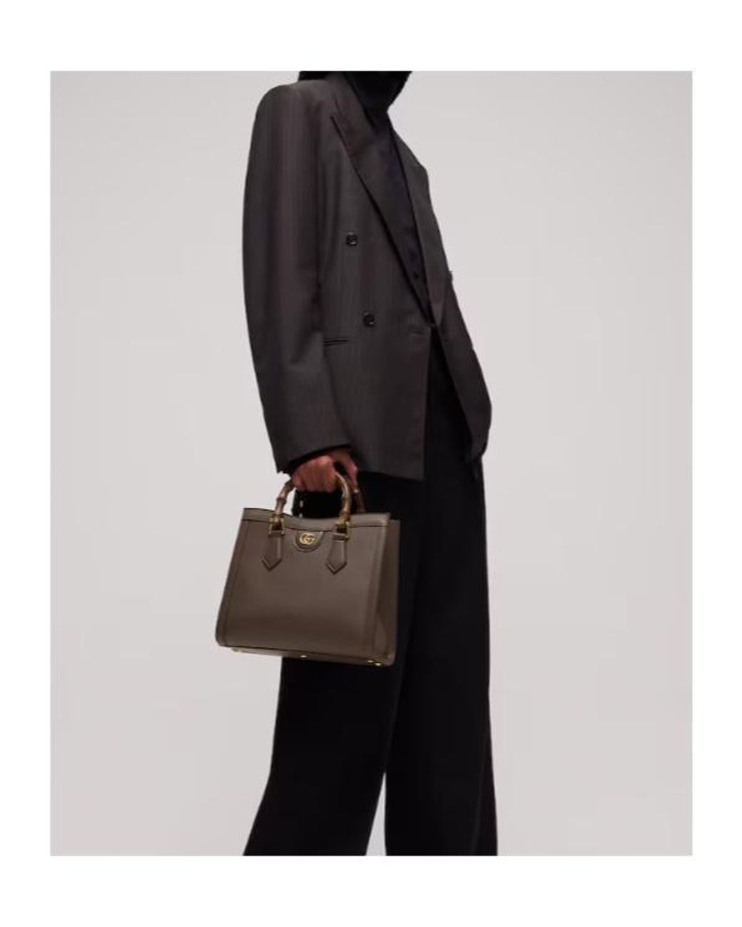 Gucci Brown Diana Medium Tote Bag