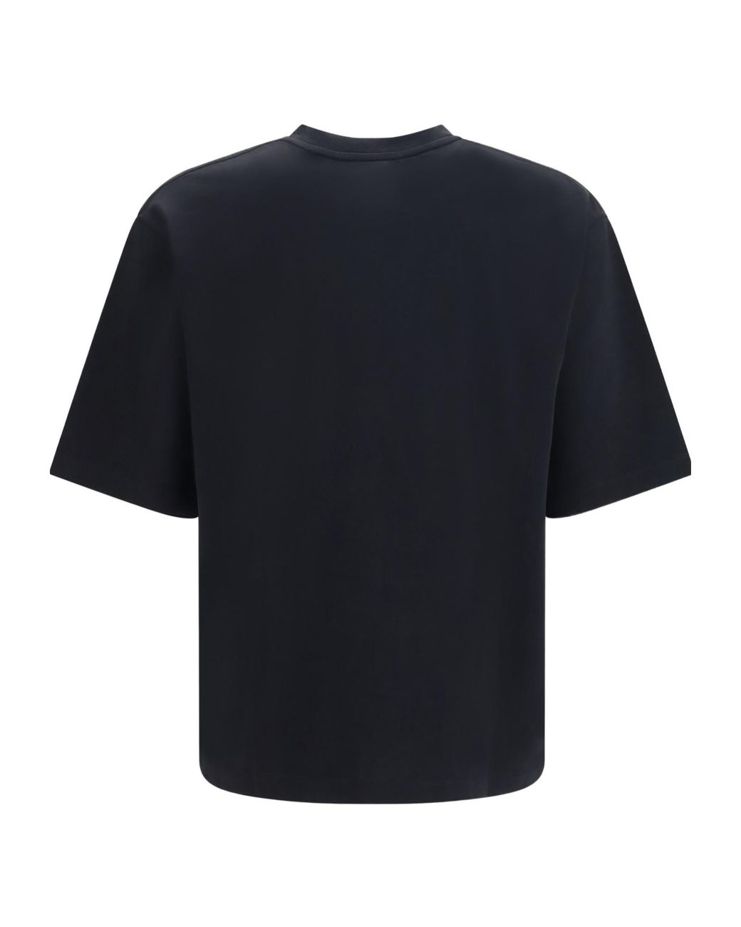 DSquared² Blue Loose Fit Stripe Logo T-Shirt for men
