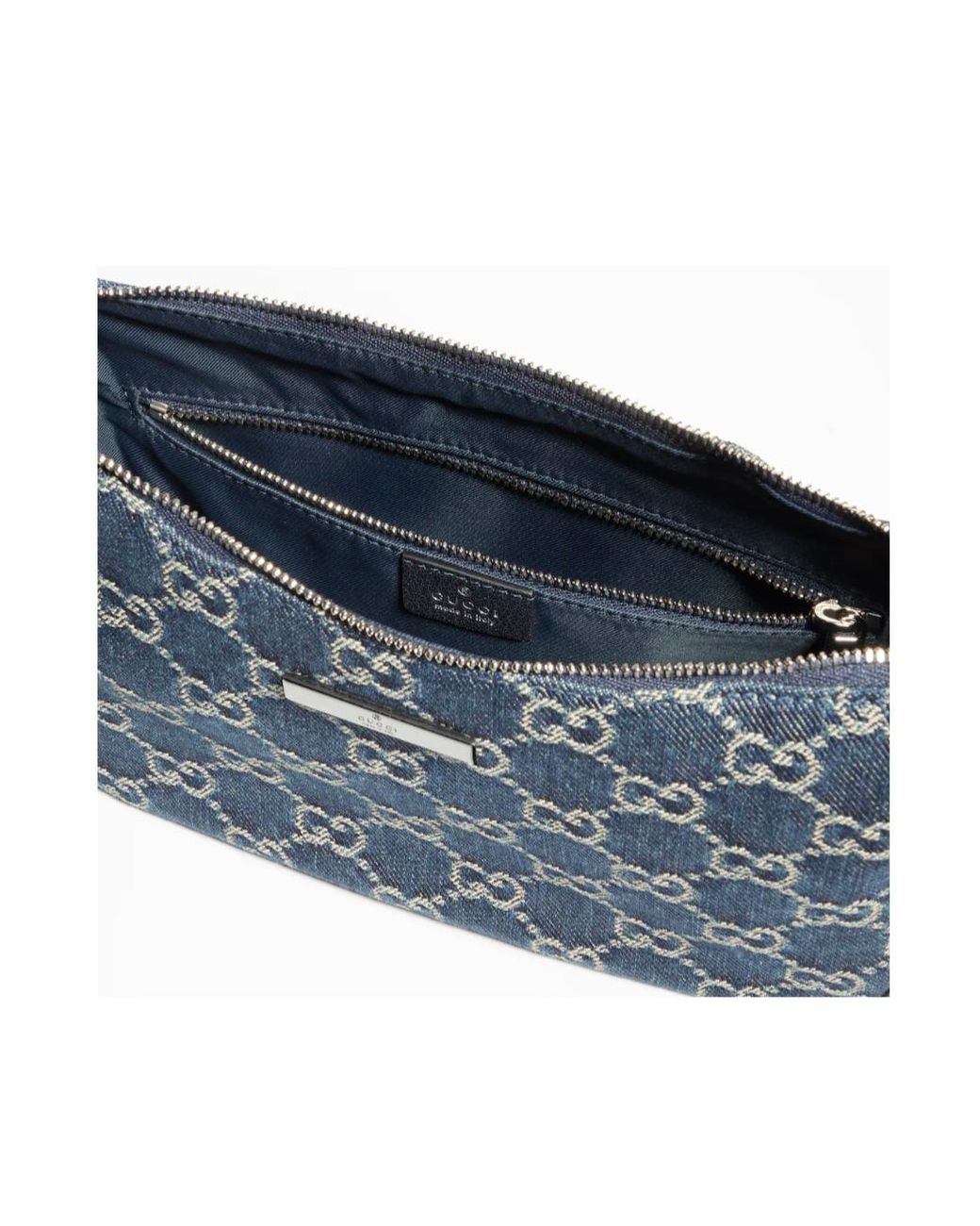 Gucci Blue Lady Lunetta Small Shoulder Bag