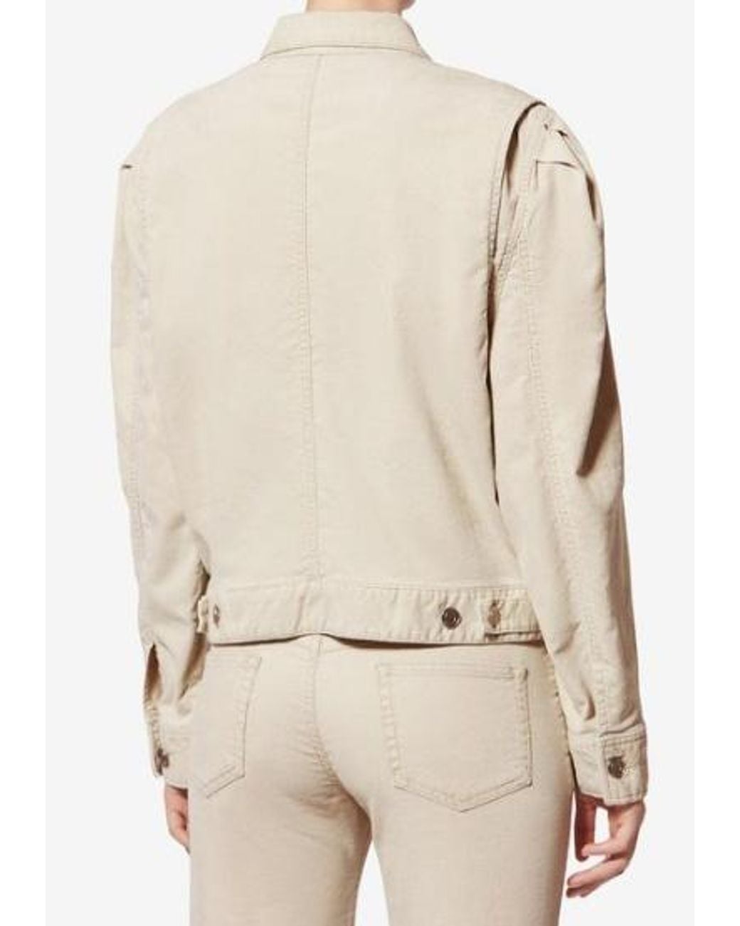 Isabel Marant Natural Isabel Marant Étoile Corduroy Jacket