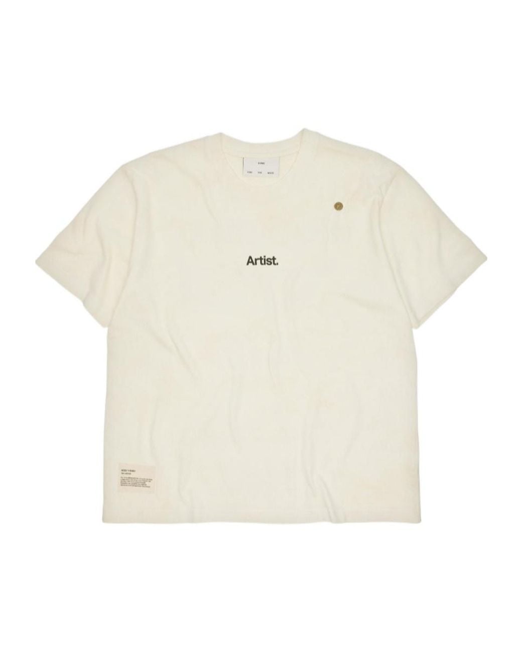 Song For The Mute White 'The Artist' Aged T-Shirt for men