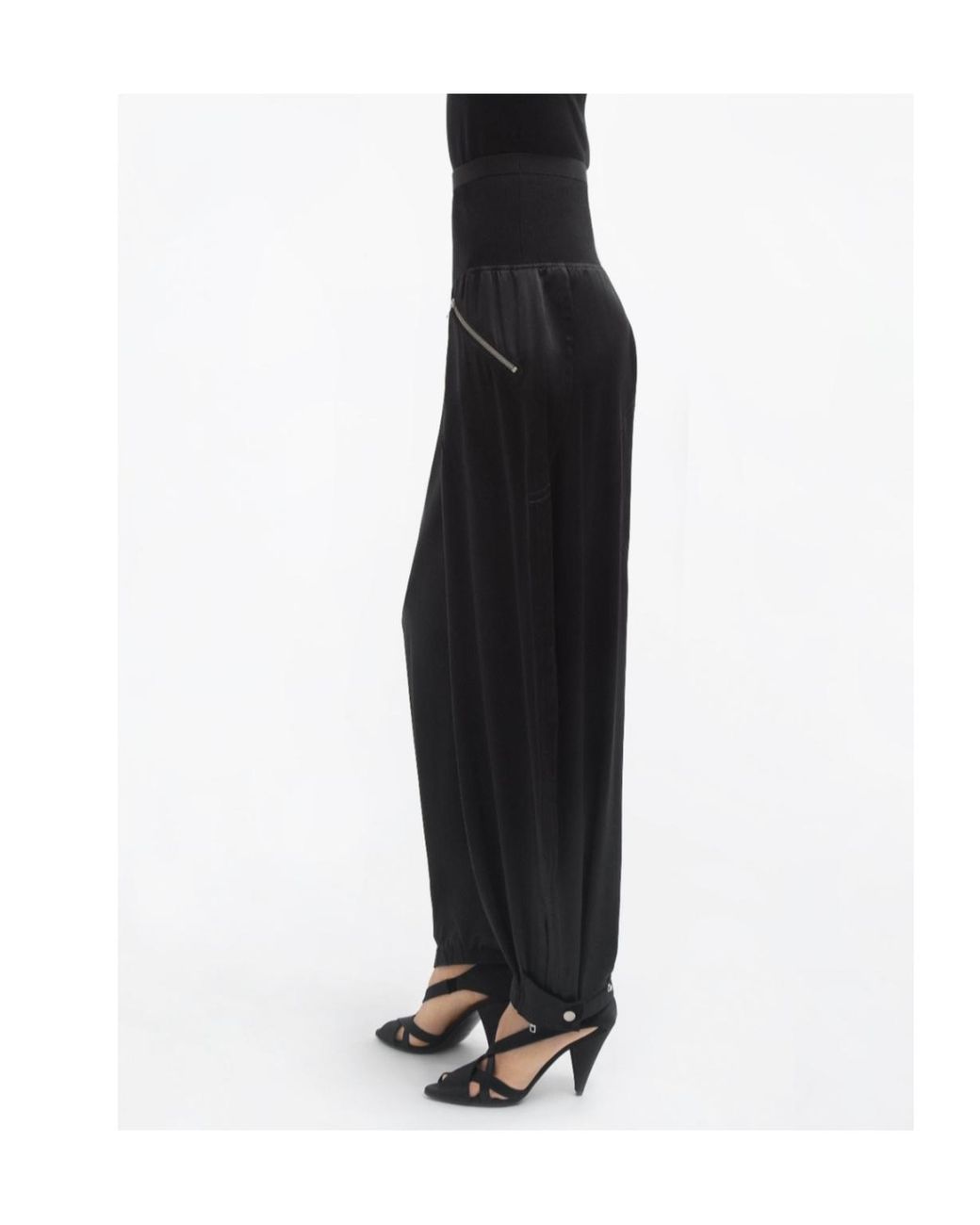 Co. Black Ribbed Jogger