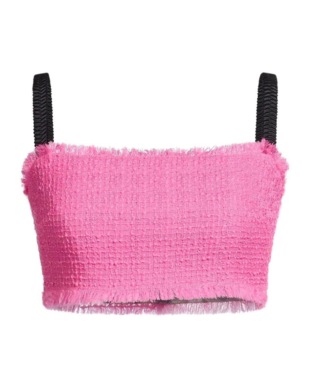 Dolce & Gabbana Pink Solid Colour Tops