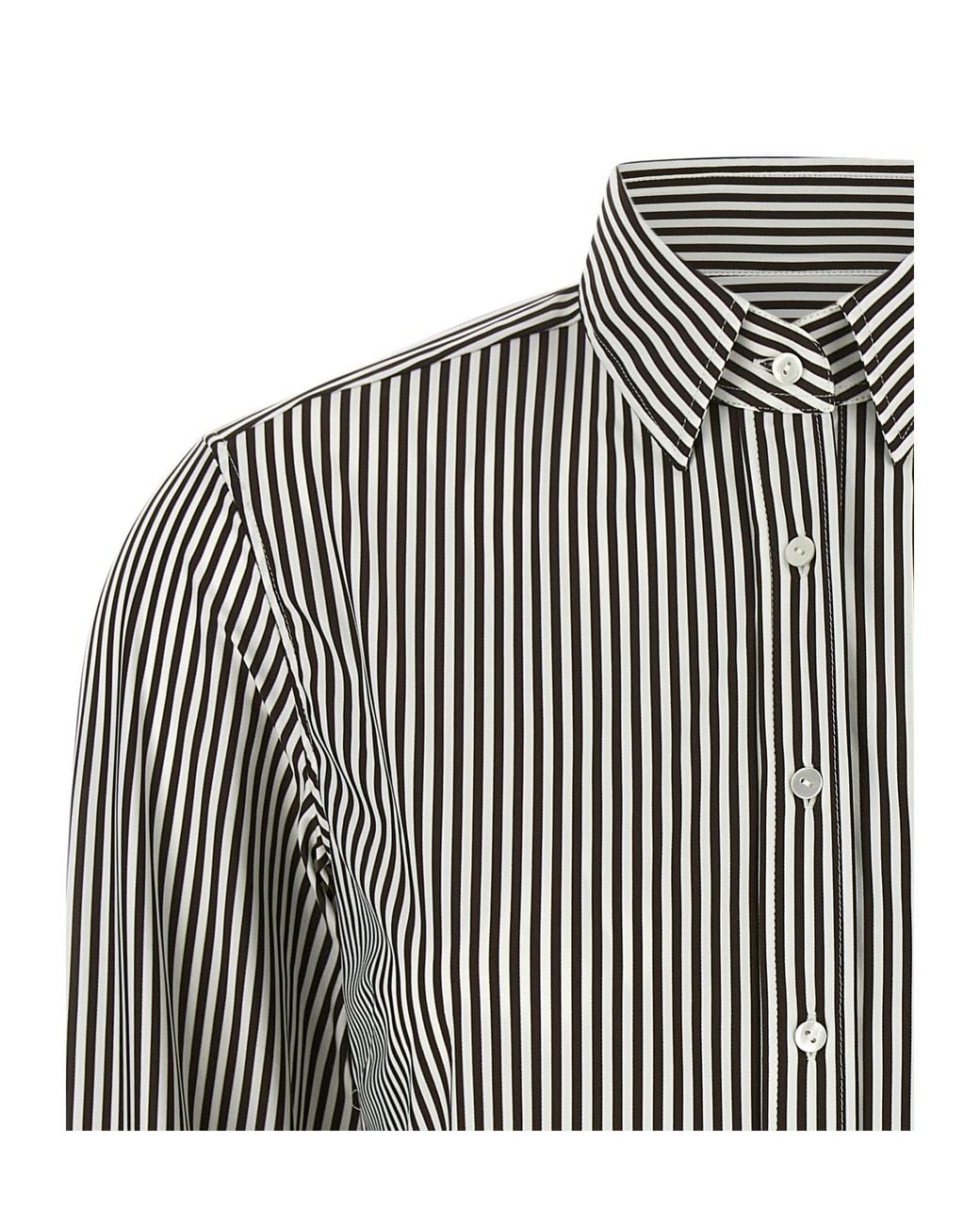Xacus Gray Sarakt Striped Shirt