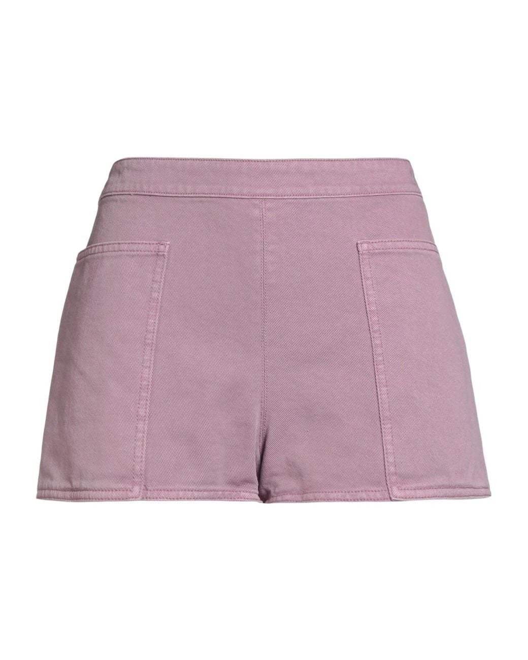 Max Mara Purple High Waist Shorts