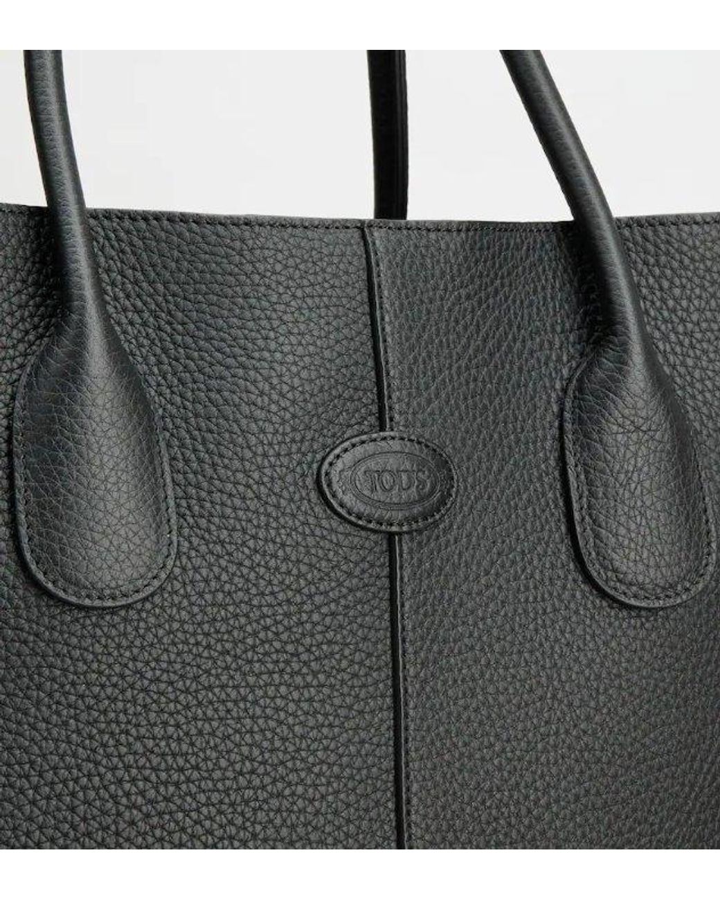 Tod's Black Logo Top Handle Bag for men
