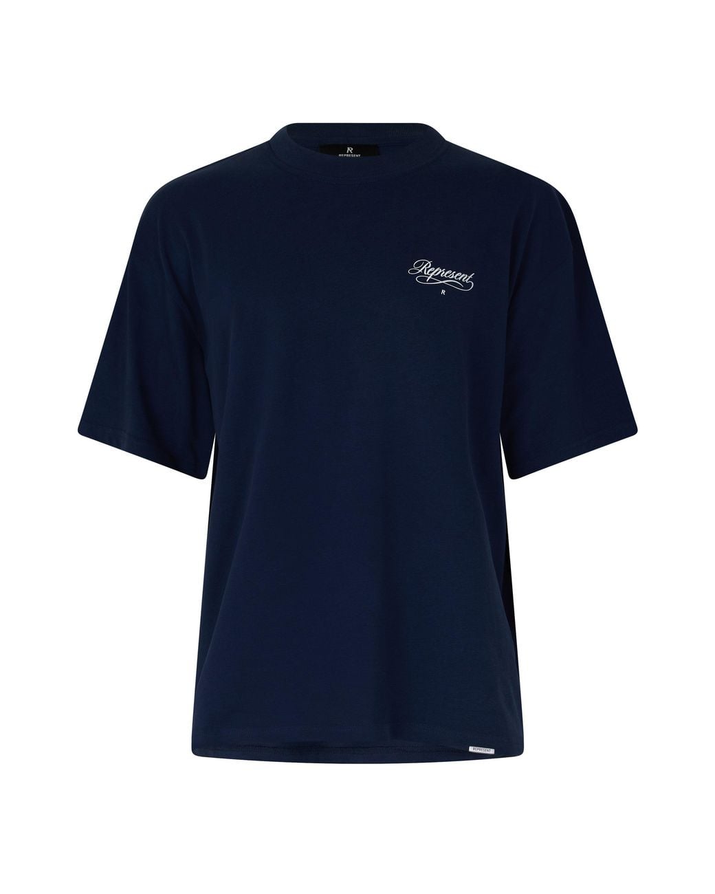 Represent Blue Printed Loosefit Tshirt for men