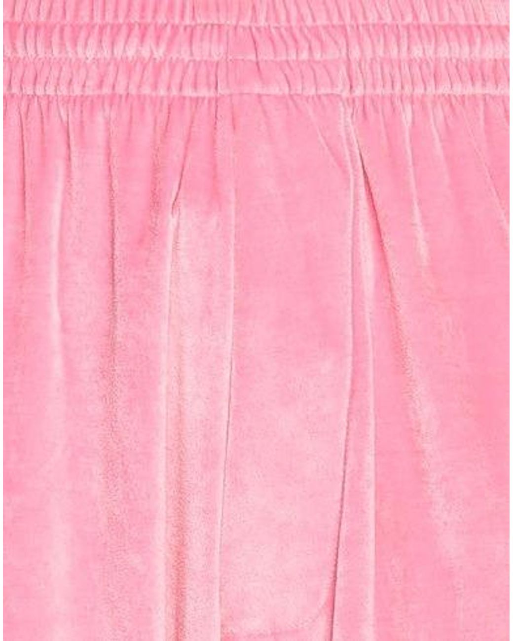 Balenciaga Pink Velvet Casual Pants