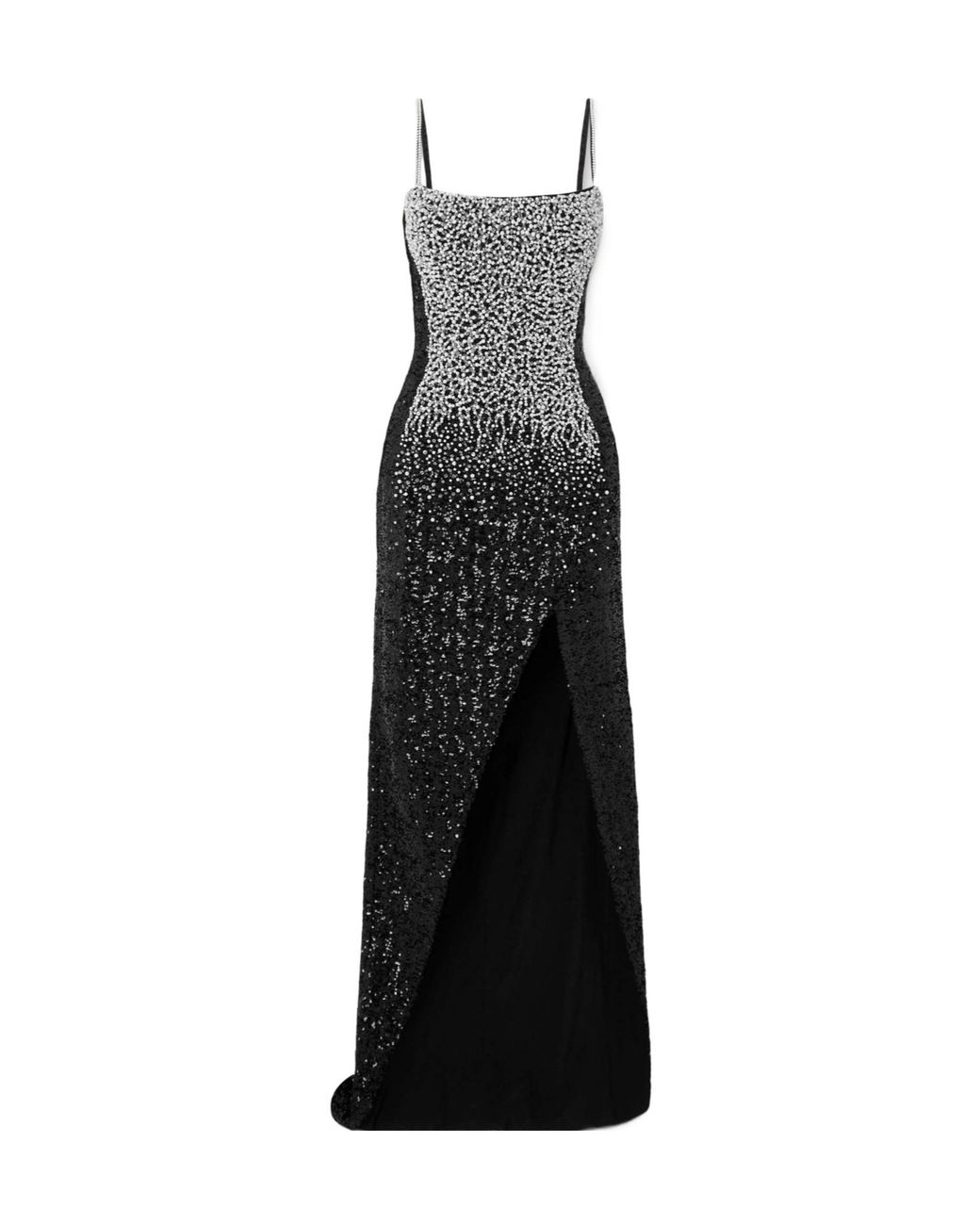 Balmain Black Sequin Dress