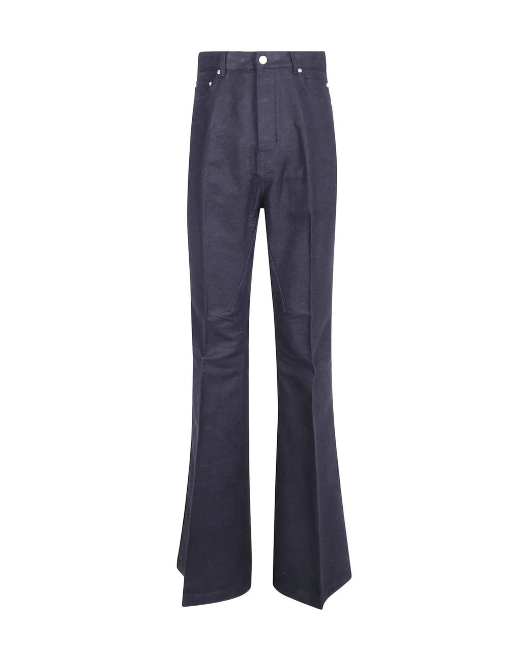Rick Owens Blue Belt Loop Casual Pants for men